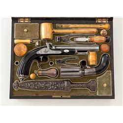 Cased Mid-19th Century Belgian Presentation Set