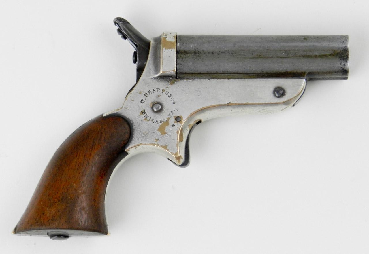 Sharps Model 1B FourShot Pepperbox Derringer