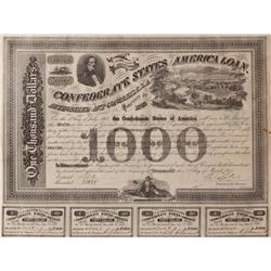 Confederate Certificate of Loan of 1863