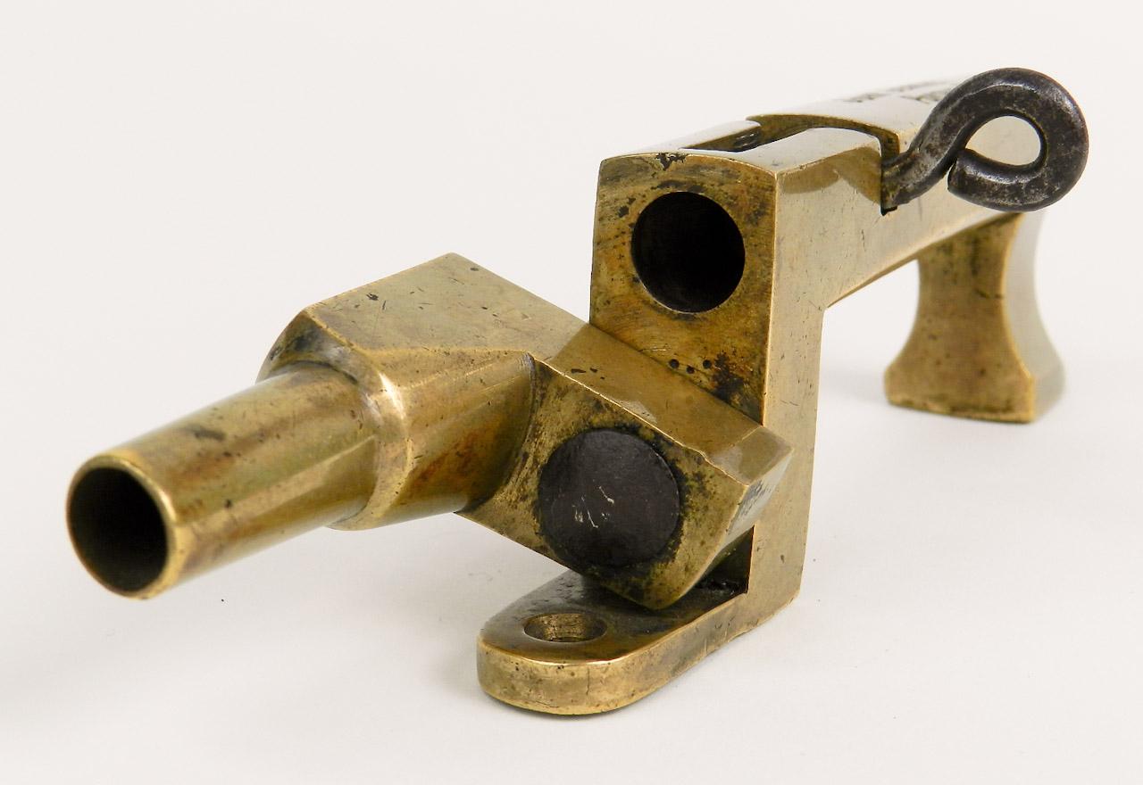 Bronze Antique Percussion Alarm Gun