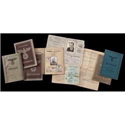 Lot of Six (6) German Documents