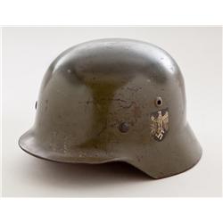 German Army Model 35 Single Decal Helmet