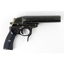 WWII German Luftwaffe Double Barrel Flare Pistol