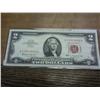 Image 1 : 1963  TWO $ US NOTE RED SEAL CRISP