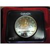Image 1 : 1972 CANADA SILVER DOLLAR SPECIMEN .3750 OZ  ASW