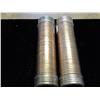 Image 1 : ROLLS OF 1960 & 60-D LINCOLN CENTS  (UNC)