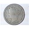 Image 1 : 1883 WITHOUT CENTS LIBERTY "V" NICKEL (VERY GOOD)