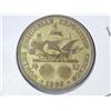 Image 2 : 1893 COLUMBIAN EXPOSITION HALF DOLLAR PAINTED GOLD