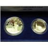 Image 1 : 1986 US LIBERTY 2 COIN SET PROOF