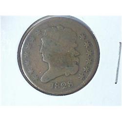 1828 US HALF CENT (FINE)