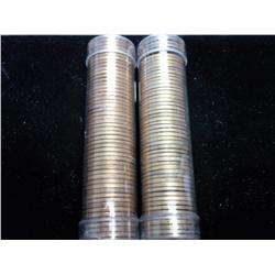 ROLLS OF 1959 & 59-D LINCOLN CENTS (UNC)