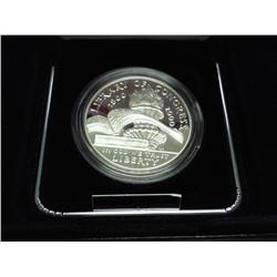 2000 LIBERTY OF CONGRESS PROOF SILVER DOLLAR