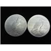 Image 2 : 1922 & 22-S PEACE SILVER DOLLARS