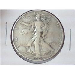 1937 WALKING LIBERTY HALF DOLLAR