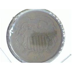 1864 TWO CENT PIECE