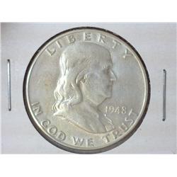1948-D FRANKLIN HALF DOLLAR