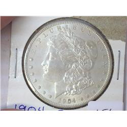 1904-O MORGAN SILVER DOLLAR