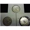 Image 2 : 3 ASSORTED WASHINGTON SILVER QUARTERS