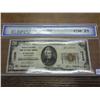 Image 1 : 1929 $20 NATIONAL CURRENCY PASSAIC BANK NEW JERSEY