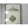 Image 1 : 2001-P ROOSEVELT DIME NGC MS65FT
