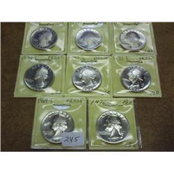 8 PROOF WASHINGTON QUARTERS SEE DESCRIPTION