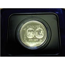 1974 CANADA WINNIPEG DOLLAR (PF LIKE)