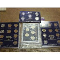 14 ASSORTED STATE QUARTERS (AS SHOWN)