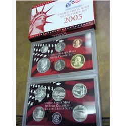 2005 US SILVER PROOF SET (WITH BOX)