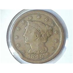 1849 US LARGE CENT