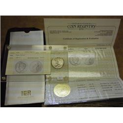 1925-P PEACE SILVER DOLLAR ICG 65/65