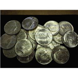 20-1964 KENNEDY HALF DOLLARS (UNC)