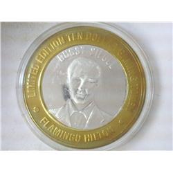 FLAMINGO CASINO $10 SILVER TOKEN (UNC)
