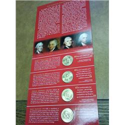 2007-D US MINT PRESIDENTIAL DOLLAR UNC SET