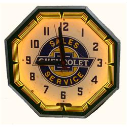 Chevrolet Adv. Clock