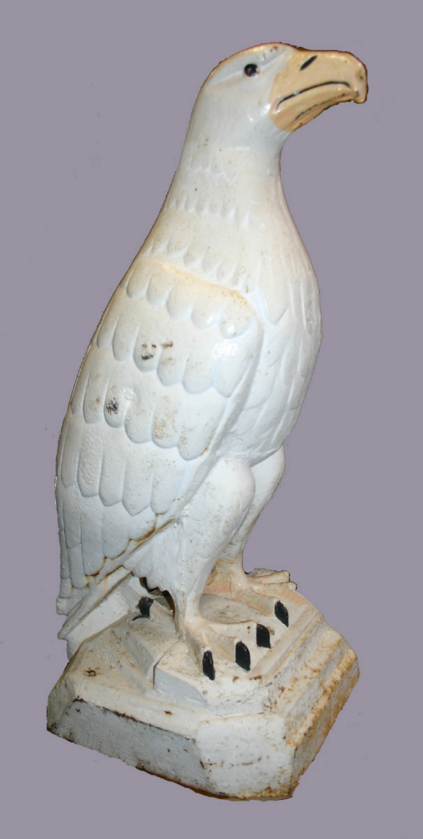 Cast Iron White Eagle