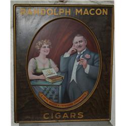 Adv. Sign – Randolph Macon Cigars