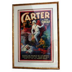 Magic Poster - Carter the Great