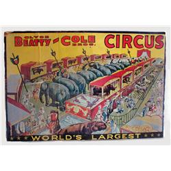 Circus Poster - Clyde Beatty