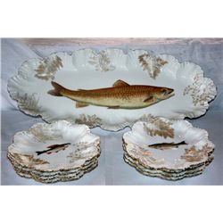 Limoges - Fish Plates