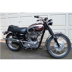 1966 Triumph Trophy TR-6 Motorcycle
