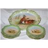 Image 1 : Limoges Game Plates - Fowl