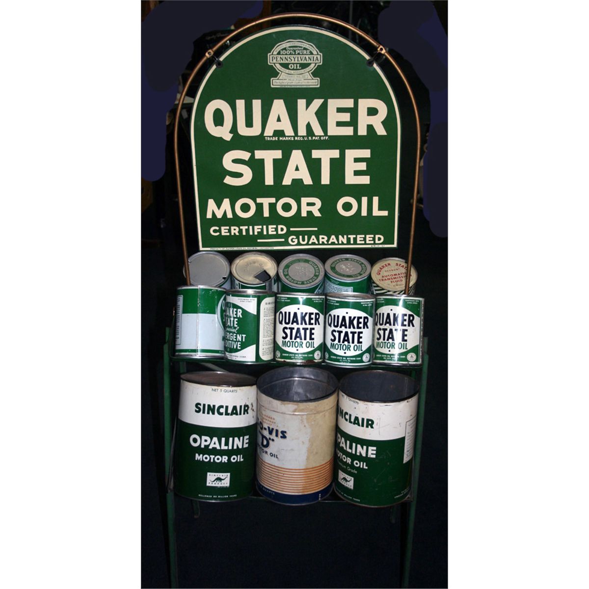 Quaker State Motor Oil Display