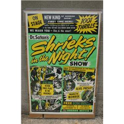 "Shrieks" Magic Poster