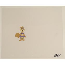 Squinting Sandy Original Cel SpongeBob Animation Art