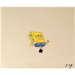 Casual Walk Original Animation Art SpongeBob Cel Squint