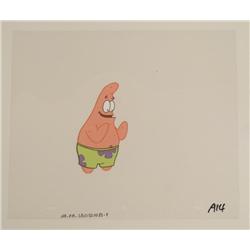 Looking At Hands Animation Art SpongeBob Cel Original