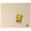 Image 1 : SpongeBob Original Production Art Cel Talking Sponge