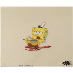 Cel Remind Me Again Original Production Spongebob Art