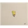 Image 1 : Way Too Happy SpongeBob Art Cel Animation Original