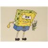 Image 2 : Cel Animation I Give Up Spongebob Art Original